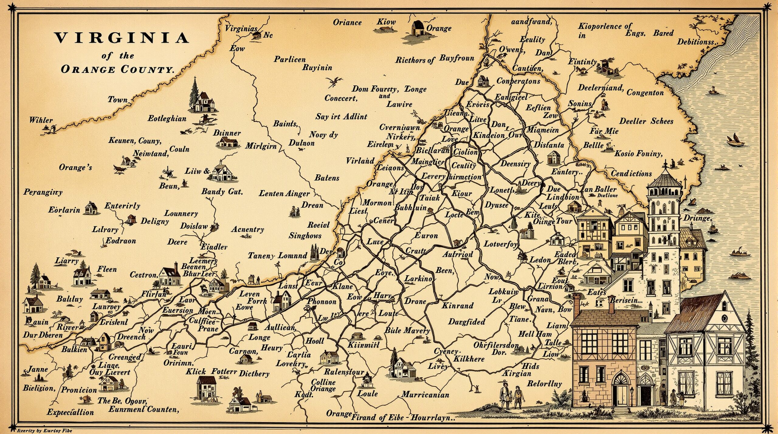 Featured image for “Tracing the Origins of Orange, Virginia: A Glimpse into the Past”